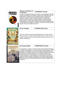 Héroes y antihéroes en CASARIEGO, Nicolás la literatura