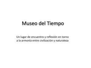 Presentación del Museo del Tiempo