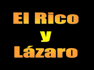 El Rico Y Lazaro