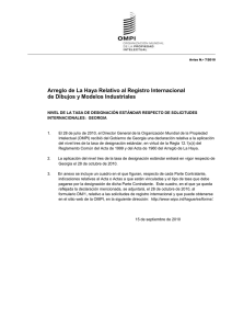 Arreglo de La Haya Relativo al Registro Internacional