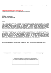 Carta Anexo Apertura de CDI - Res. 61-2009