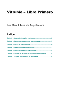 Vitrubio Libro Primero