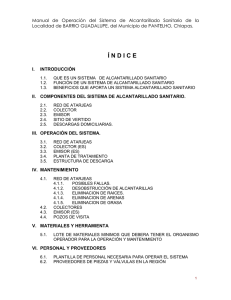 Manual  de  Operación  del  Sistema ... Localidad de BARRIO GUADALUPE, del Municipio de PANTELHO, Chiapas.