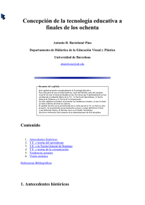 Concepción de la tecnología educativa a finales de los ochenta.doc