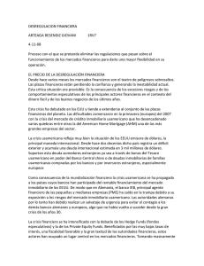 Desregularizacion Financiera - 4.11.08 Giovani Arteaga Resendiz
