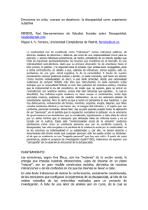 Emociones  en  crisis,  cuerpos  en ... subjetiva  RIESDIS,  Red  Iberoamericana  de  Estudios ...