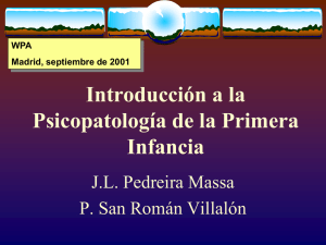 [PPS]Introducción a la Psicopatología de la Primera Infancia
