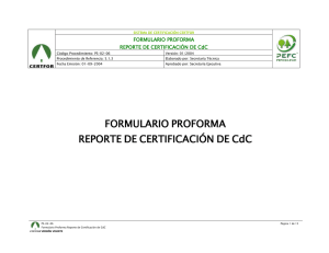 Reporte de Seguimiento CdC 2015 - Vera y Giannini Impresores S.A.