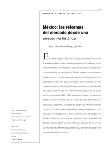 México: las reformas del mercado desde una perspectiva histórica
