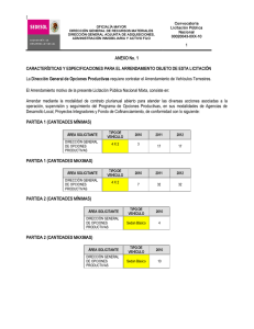 [  Convocatoria  Licitación Pública  Nacional 