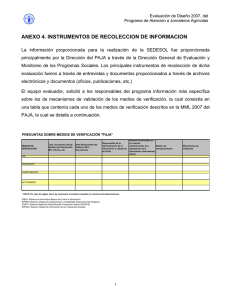ANEXO 4. INSTRUMENTOS DE RECOLECCION DE INFORMACION