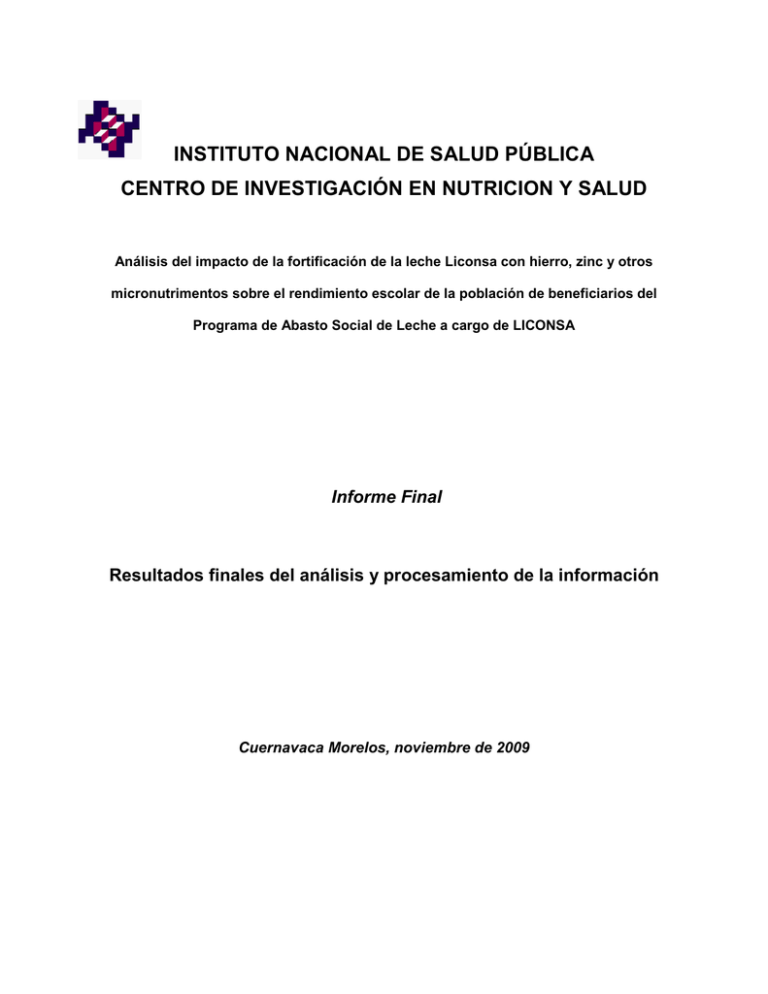 Informe De Evaluaci N