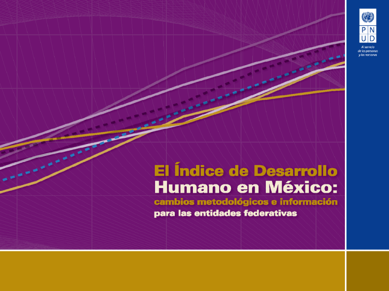 Indicadores De Desarrollo Humano En M Xico, Cambios Metodol Gicos De ...