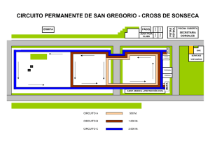 Plano del circuito del XXXVI cross nacional de Sonseca http://www.sonseca.es/upload/PLANO_CROSS_SONSECA_2015.pdf