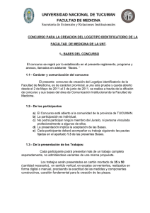 UNIVERSIDAD NACIONAL DE TUCUMAN FACULTAD DE MEDICINA