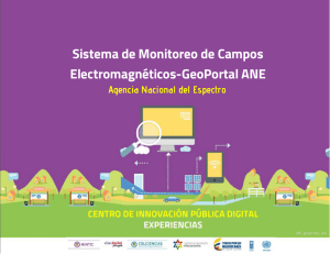 Sistema de Monitoreo de Campos Electromagnéticos-GeoPortal ANE Agencia Nacional del Espectro