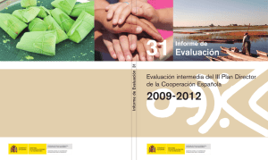 Evaluación intermedia del III Plan Director de la Cooperación Española 2009-2012