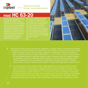 Ficha tÃ©cnica tribuna desmontable HC63-20 (PDF)