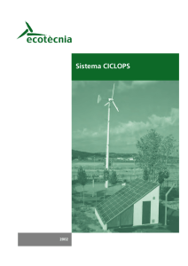 Sistema Ciclops - Sistemas autÃ³nomos hÃ­bridos de electrificaciÃ³n rural (PDF)