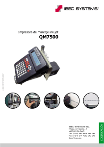 Impresora ink-jet QM7500 (PDF)