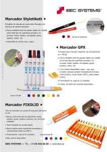 Rotuladores y tizas de marcaje (PDF)