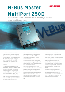 M-Bus Master - Multiport 250D (PDF)