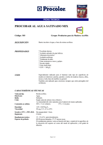 303 Procobar al Agua Satinado Mix (PDF)