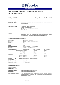 219 Procoral ImprimaciÃ³n Epoxi Acuosa para Hierro 2C (PDF)