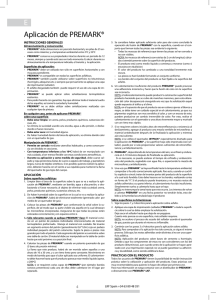 Manual de instalaciÃ³n PREMARKÂ® (PDF)