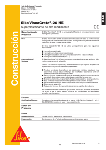 Sika ViscoCrete 20 HE - R8602.1.8.