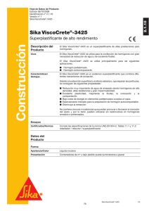 Sika ViscoCrete 3425 - R12442.1.10.