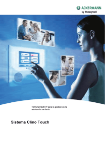 Sistema Clino Touch (PDF)