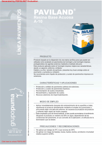 Paviland Resina Base Acuosa A-10 (PDF)