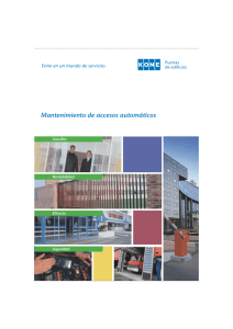 Soluciones KONE para puertas de edificios (PDF)