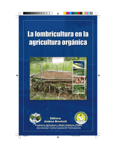 La lombricultura en la agricultura orgánica,