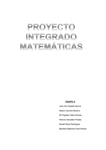 Bibliografía Proyecto Integrado Matemáticas.