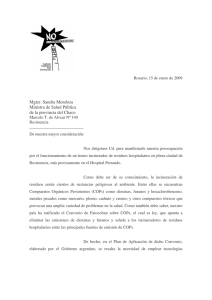 Ver la carta enviada por la Coalición Ciudadana Anti-Incineración a la Ministra de Salud del Chaco