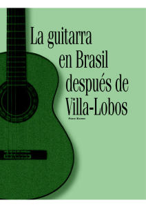 -La guitarra en Brasil despues de villalobos