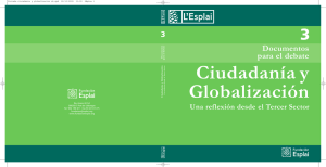 Ciudadan&iacute;a y Globalizaci&oacute;n. Una reflexi&oacute;n desde el Tercer Sector.