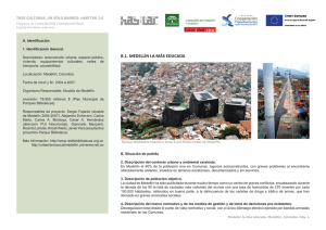 Medellín la más educada. Proyecto Habitar 2.0
