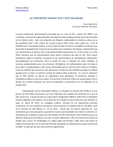 Editorial de Integración económica - La Comunidad Andina vive y está salusable, Marzo 2013.pdf