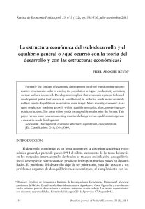 La estructura económica del (sub)desarrollo y el equilibrio general.pdf