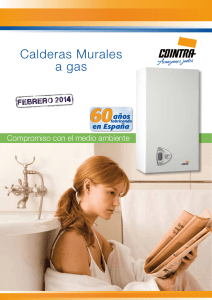 Calderas murales a gas - febrero 2014 (PDF)