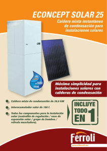 Caldera mixta Econcept Solar 25 (PDF)
