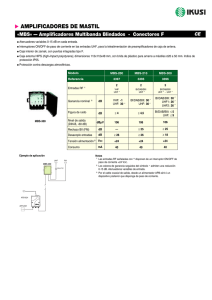 Amplificadores de mÃ¡stil multibanda - MBS (PDF)