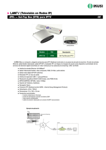 Set-Top Box para IPTV - IPR (PDF)