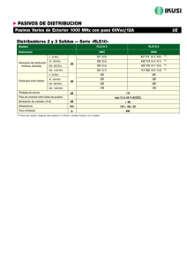 Distribuidores 2 y 3 salidas 5-1.000 MHz exterior - RLS10 (PDF)