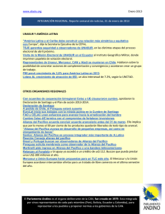 Integración regional - reporte semanal de noticias, 31 de enero de 2013.pdf