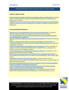Integración regional - reporte semanal de noticias, 7 de febrero de 2013.pdf