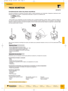 Consideraciones sobre las pinzas neumÃ¡ticas (PDF)